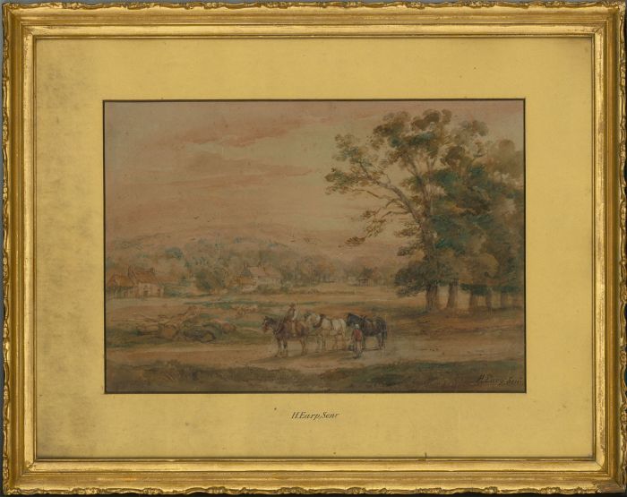 Henry Earp Senior (1831-1914) - Late 19th Century Watercolour, The Valley Green
