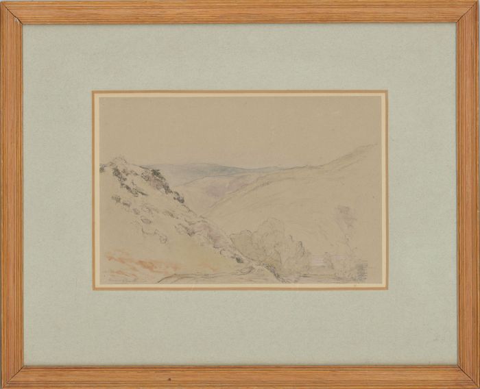 Attrib. William Collins RA (1788-1847) - Graphite Drawing, Near Ventnor