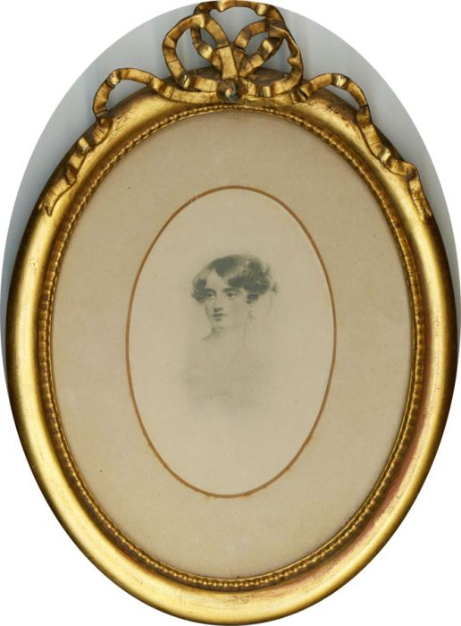 Pair of Decorative Oval Frames