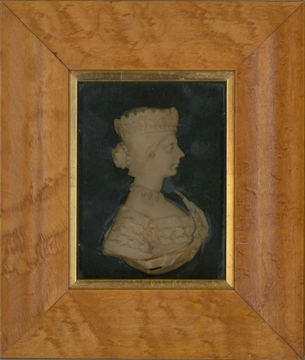 Leslie Ray - 20th Century Wax Relief, Queen Victoria