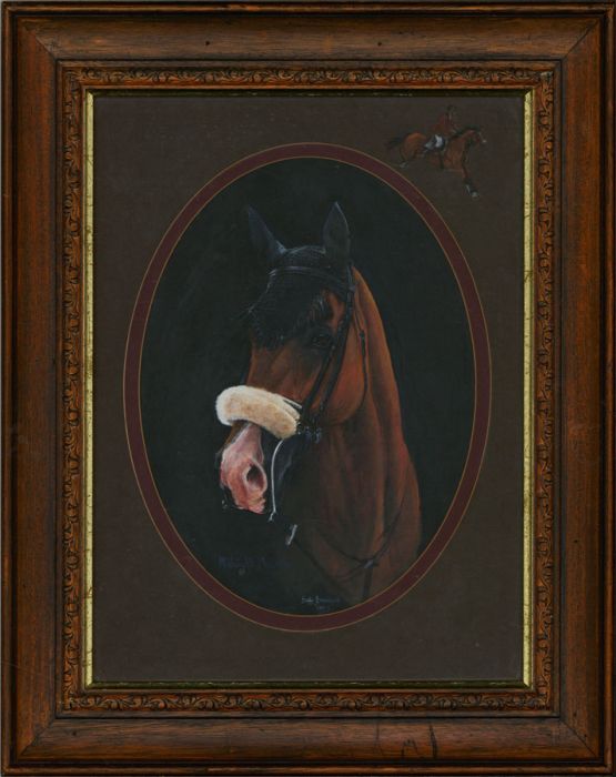 Judy Goodman - Signed & Framed 1993 Oil, Midnight Madness
