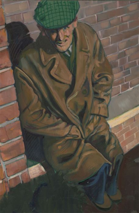 John Cherrington (1931-2015) - 20th Century Oil, Seated Gentleman