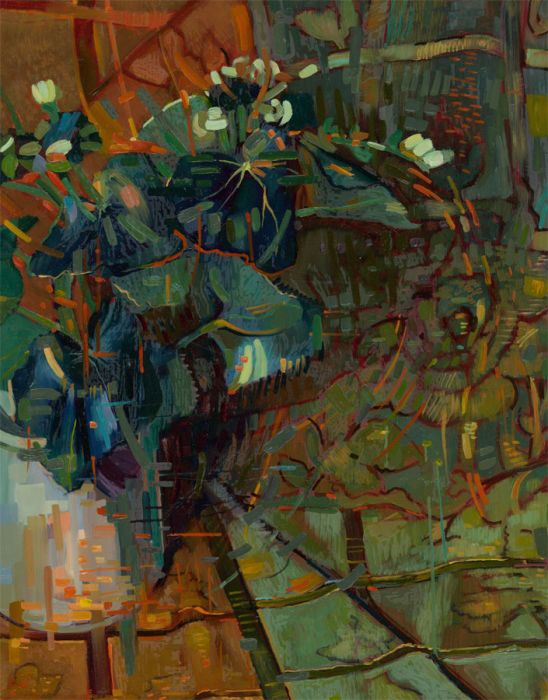 John Cherrington (1931-2015) - Fine 1988 Oil, Still Life, Vase of Flowers