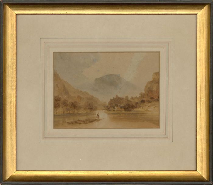 Manner of Copley Fielding (1787-1855) - Mid 19th Century Watercolour, A River