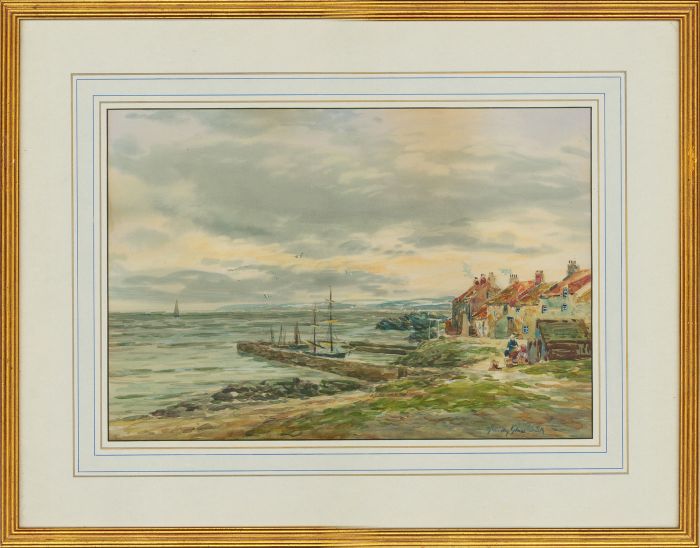 John Hamilton Glass SSA (fl.1890-1925) - Late 19th Century Watercolour, Lower Largo