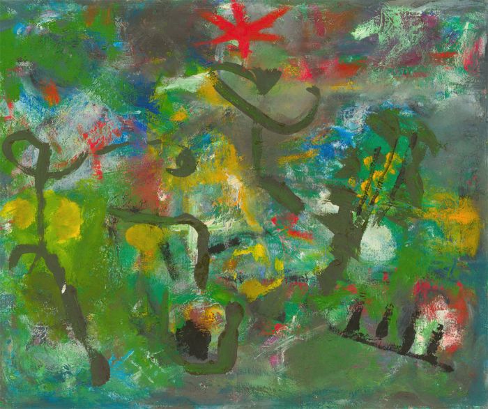 20th Century Mixed Media - Abstract Colour Composition