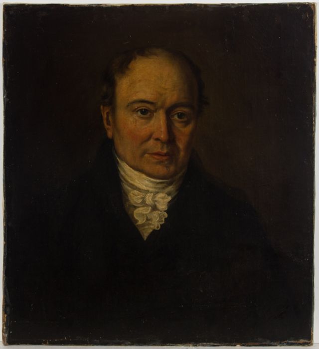 French School Early 19th Century Oil - Portrait of a Gentleman