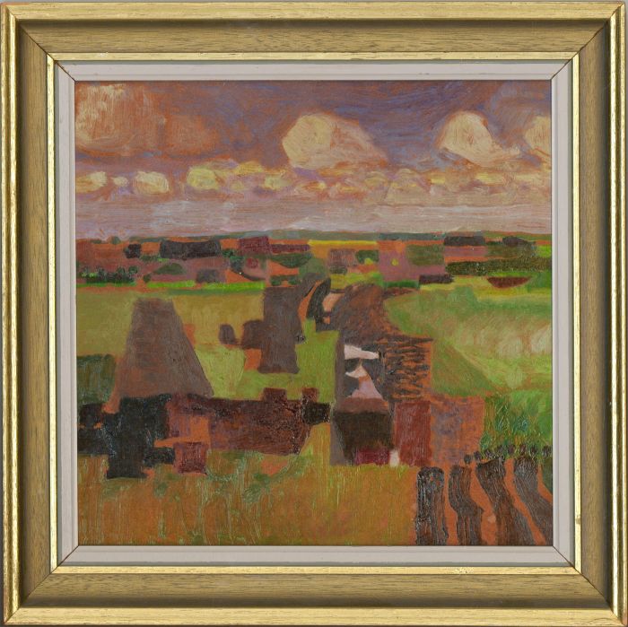 John Ivor Stewart PPPS (1936-2018) - Contemporary Acrylic, Abstract Landscape
