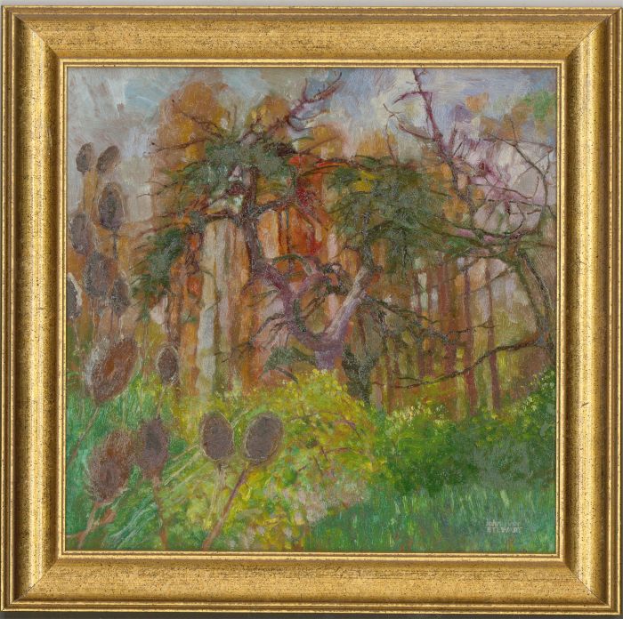 John Ivor Stewart PPPS (1936-2018) - Framed Contemporary Oil, Vétheuil