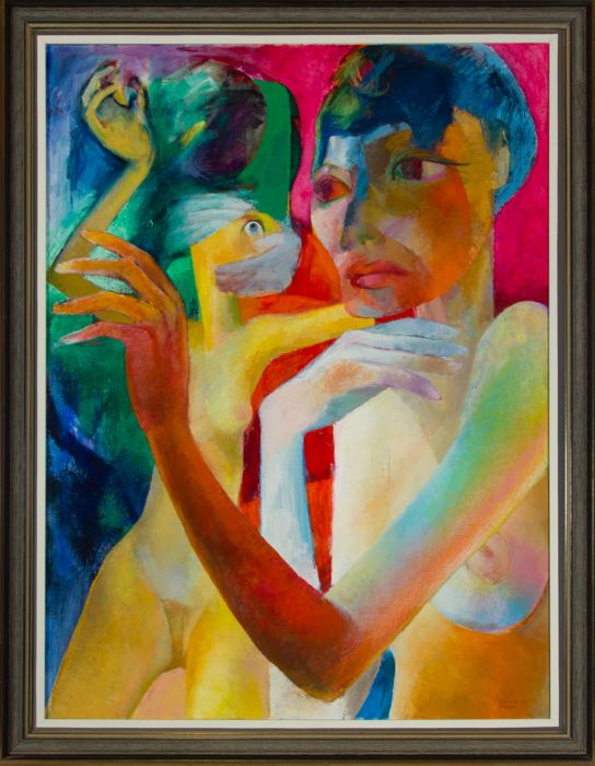 John Ivor Stewart PPPS (1936-2018) - 1982 Oil, Death and the Maiden