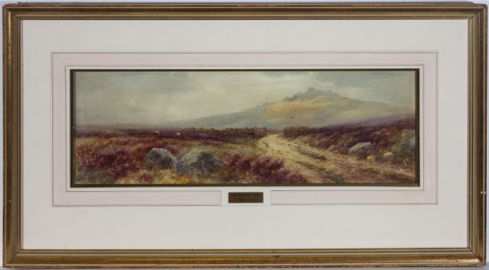 Lewis Mortimer (fl.1900-1930) - Early 20th Century Watercolour, Leather Tor