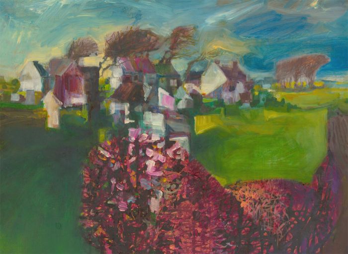 John Ivor Stewart PPPS (1936-2018) - Oil, Wayside Cottage, Carnalridge