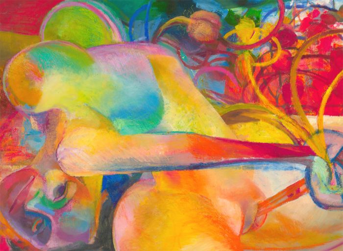 John Ivor Stewart PPPS (1936-2018) - 20th Century Oil, Expressive Nude
