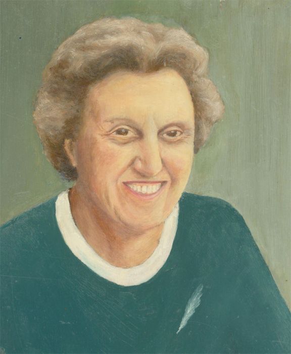 John E. Stephens - 1993 Oil, Portrait of Pamela Stephens