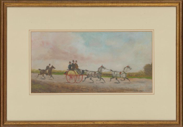 1927 Oil - A Riding Group