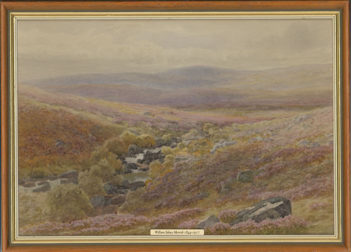 William Sidney Morrish (1844-1917) - Late 19th Century Watercolour, Dartmoor