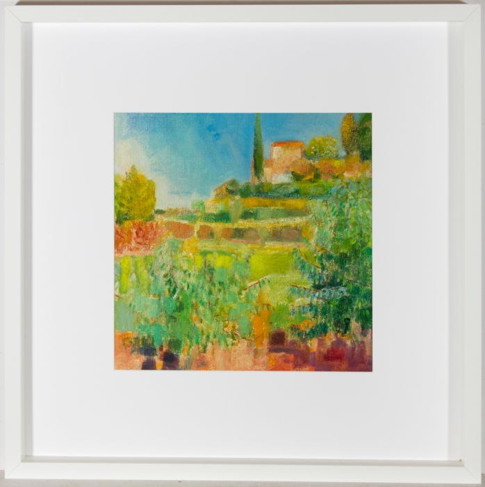 John Ivor Stewart PPPS (1936-2018) - Framed Oil, Continental Landscape