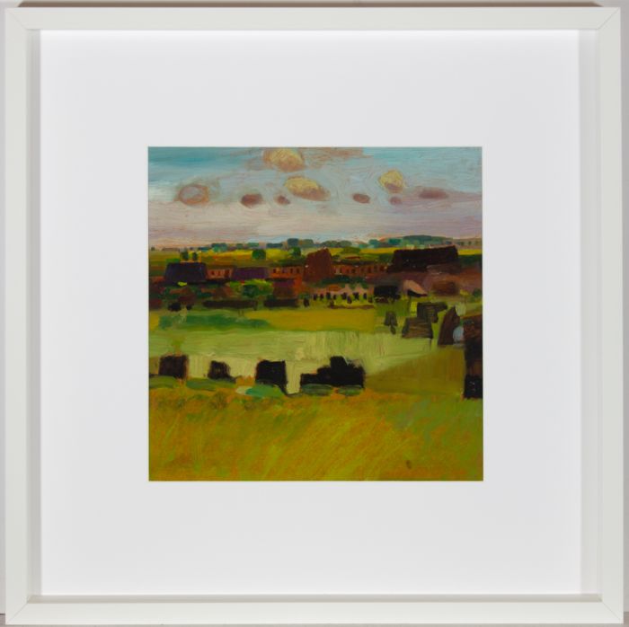 John Ivor Stewart PPPS (1936-2018) - Framed Contemporary Oil, High Summer