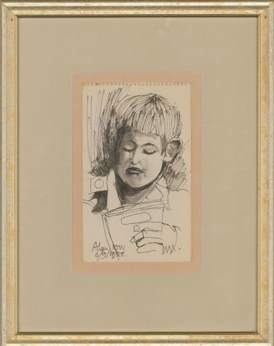 Leonard Manasseh RA PPRWA (1916-2017) - 1958 Pen and Ink Drawing, Alan Low