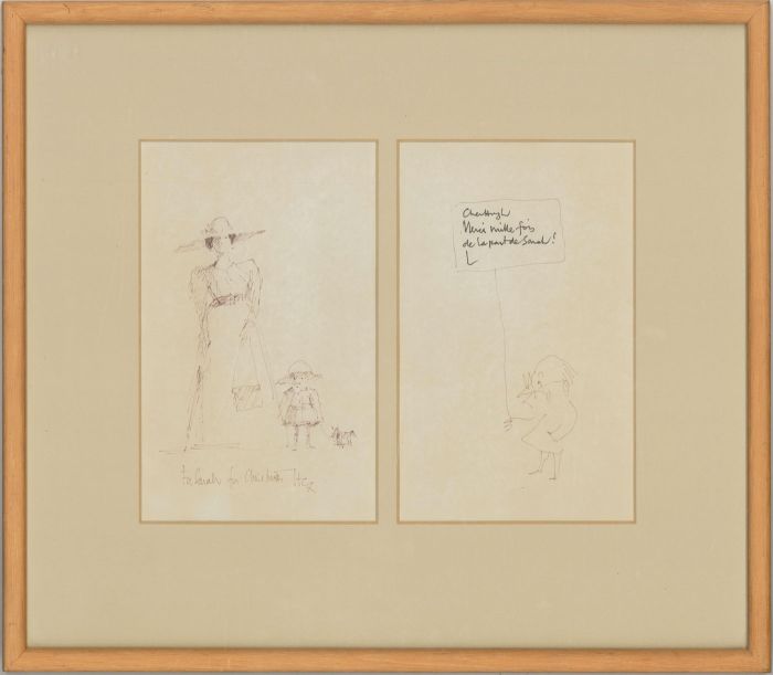 Leonard Manasseh RA PPRWA (1916-2017) - Pen and Ink Drawing, A Thousand Times
