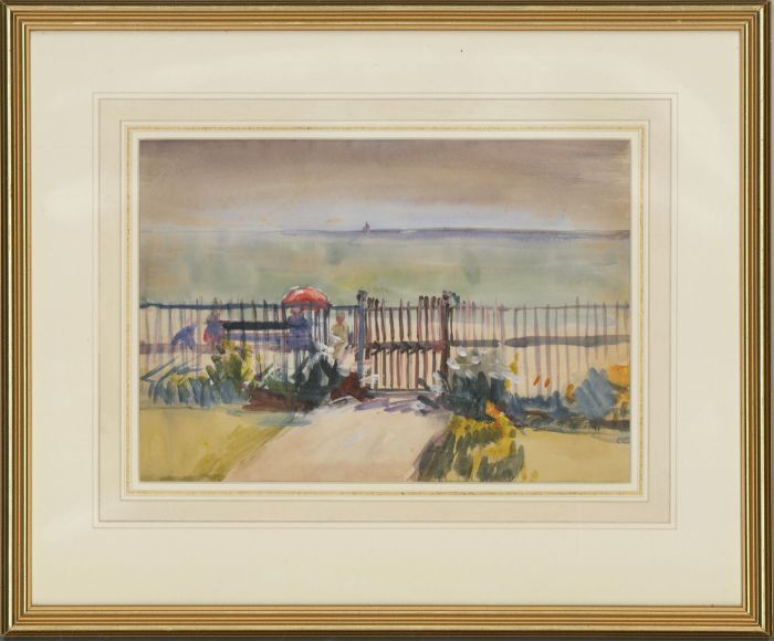 Robert G D Alexander (1875-1945)- Early 20thC Watercolour, The Sea At Eastcliffe