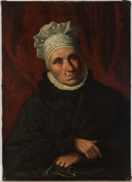 John Bousfield (1793-1856) - Fine 1832 Oil, Portrait of an American Quaker