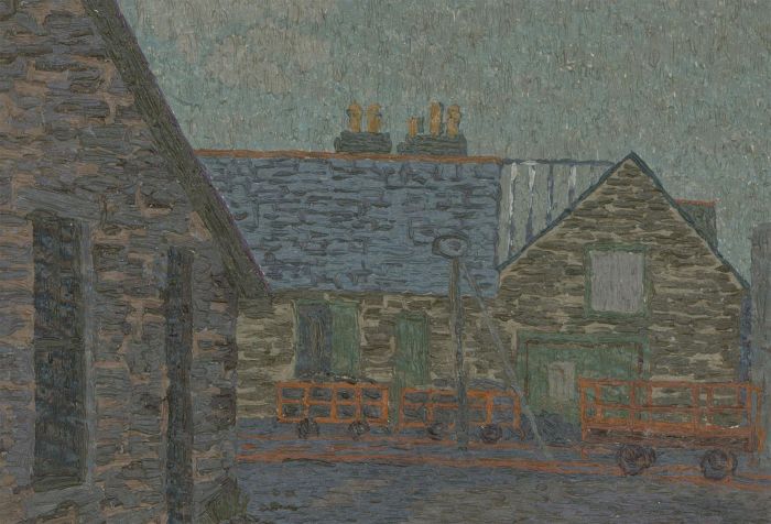 Malcolm J. Hitchcock RWA (1929-1998) - Mid 20th Century Oil, Festiniog Railway