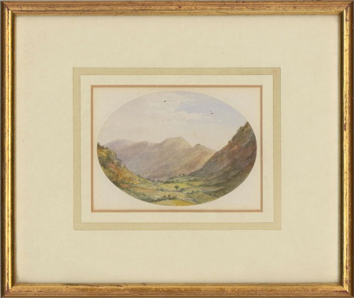 Framed Late 19th Century Watercolour - Hindscarth, Newlands, Lake District