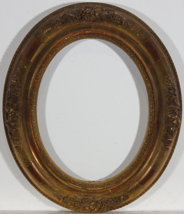 Pair of 19th Century Ornate Oval Picture Frames