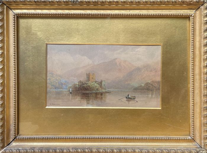 Cornelius Pearson (1805-1891) - 19th Century Watercolour, Ross Castle, Killarney