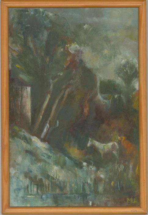 James McLernon (1935-2012) - Contemporary Oil, Winter Afternoon