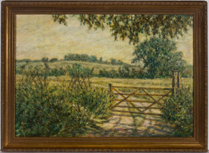 Henry E. Foster (1921-2010) - Mid 20th Century Oil, A Summer Field