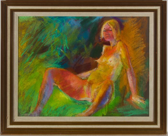 John Ivor Stewart PPPS (1936-2018) - Contemporary Pastel, Françoise