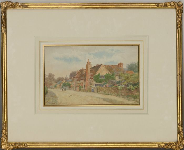 Thomas Nicholson Tyndale (1860-1930) - Watercolour, Milton Cottage