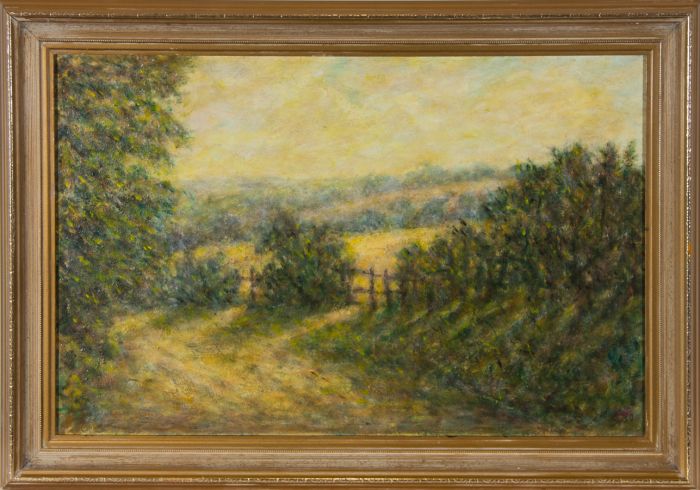 Henry E. Foster (1921-2010) - 1968 Oil, Coopers Hill, Alvechurch