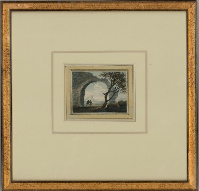 Style of William Payne (1760-1830) - Framed 19th Century Watercolour, Ruins
