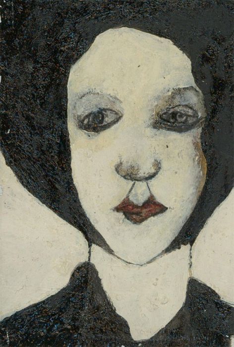 Ben Carrivick - Signed Contemporary Oil, Black Jumper II