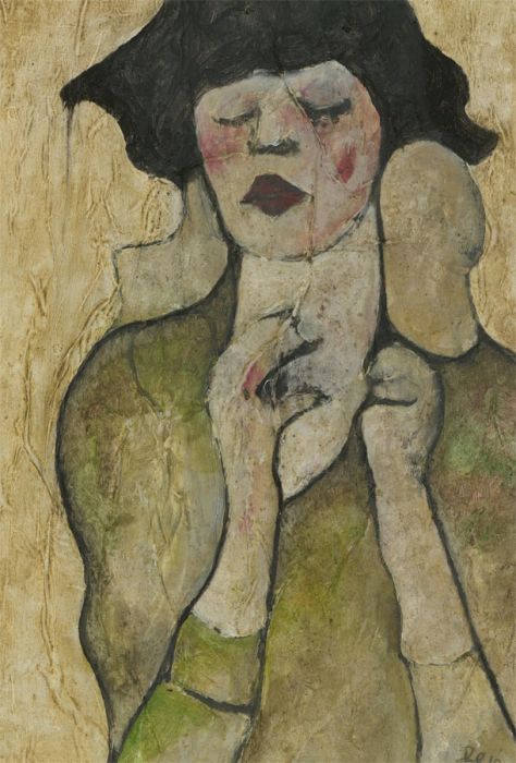 Ben Carrivick - Signed Contemporary Oil, The Blissful Woman