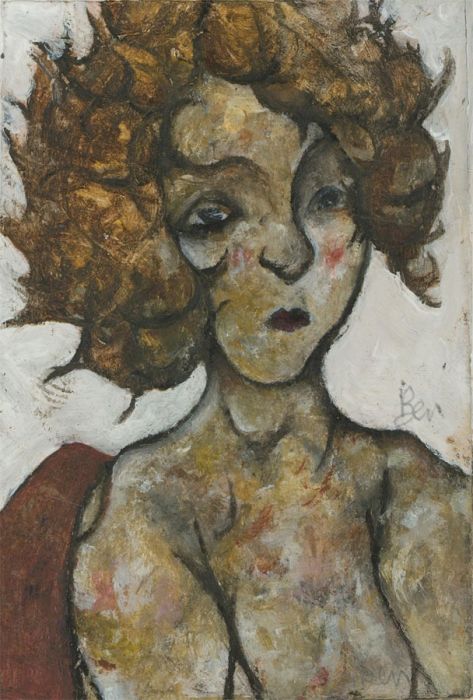Ben Carrivick - Signed Contemporary Oil, The Elfling Woman