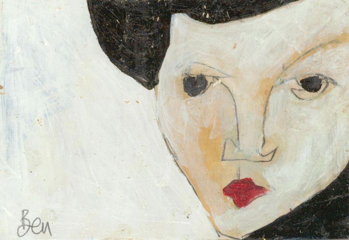 Ben Carrivick - Contemporary Oil, A Thoughtful Glance