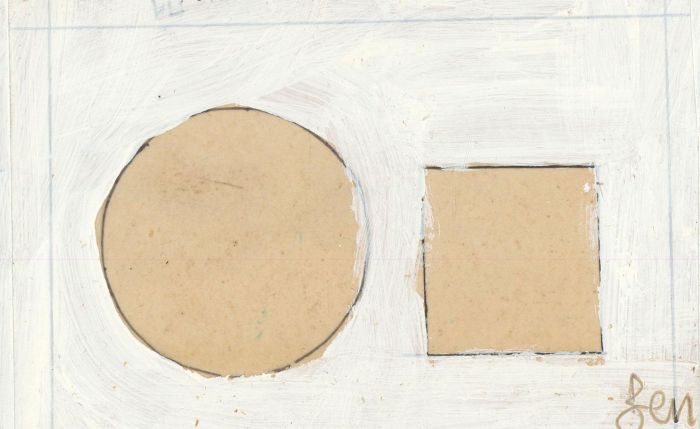 Ben Carrivick - Five Contemporary Oils, Abstract Geometry