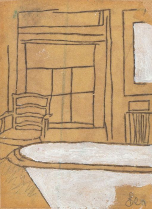 Ben Carrivick - Contemporary Oil, Bathroom Interior