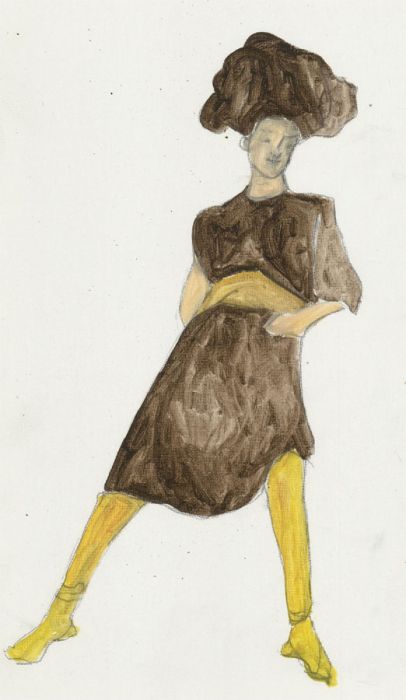 Ben Carrivick - Contemporary Oil, Dancing in Yellow Socks