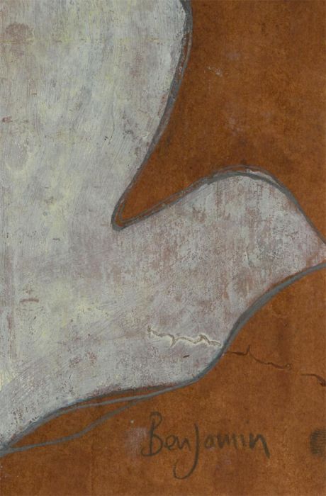 Ben Carrivick - Set of Five Contemporary Mixed Media Drawings, White Shapes