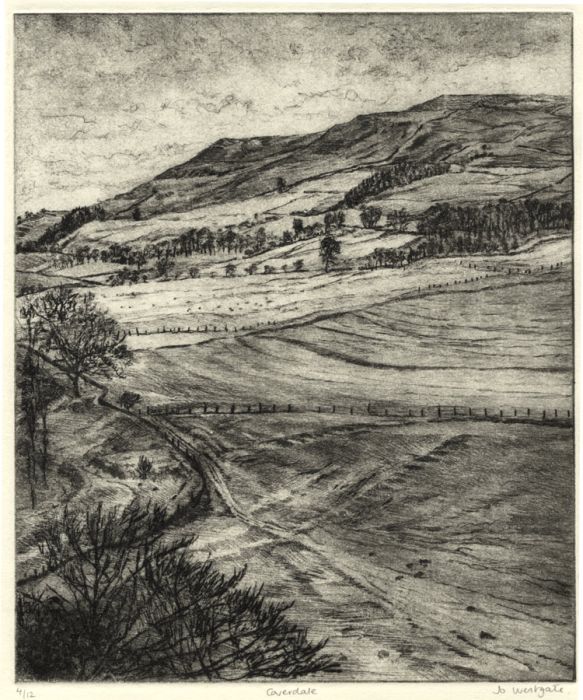 Jo Westgate - Contemporary Drypoint, Coverdale Signed Edition of 12