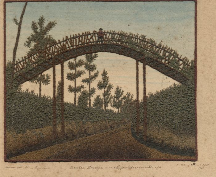 E Darn - 1840 Mixed Media, 1840 Sand Painting (Marmortinto) Isle of Wight
