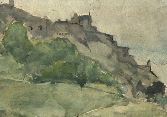 Edinburgh Castle 1919.