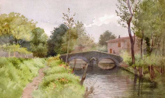 Claude Spero - Late 19th Century Watercolour