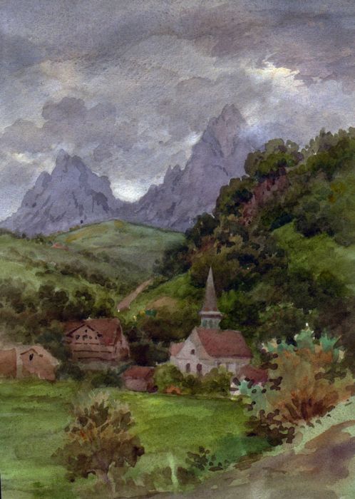 Claude Spero - Late 19th Century Watercolour
