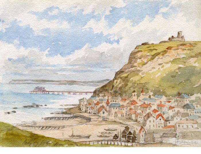 Watercolour Hastings 